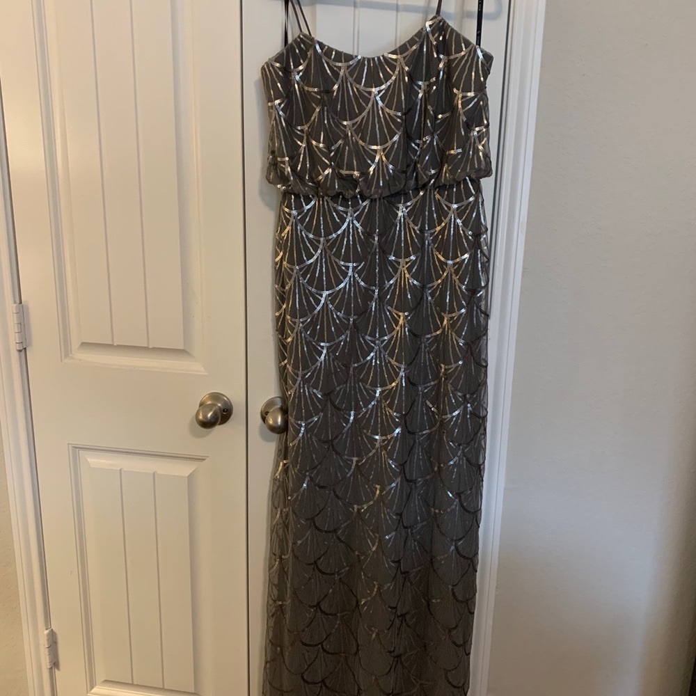 Sorella Vita Sequined Bridesmaid Dress